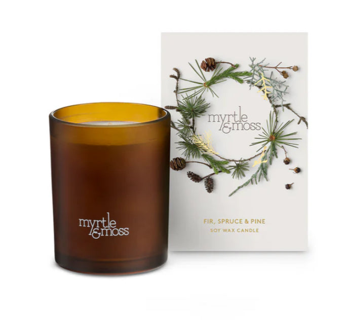 Myrtle & Moss Christmas Candle