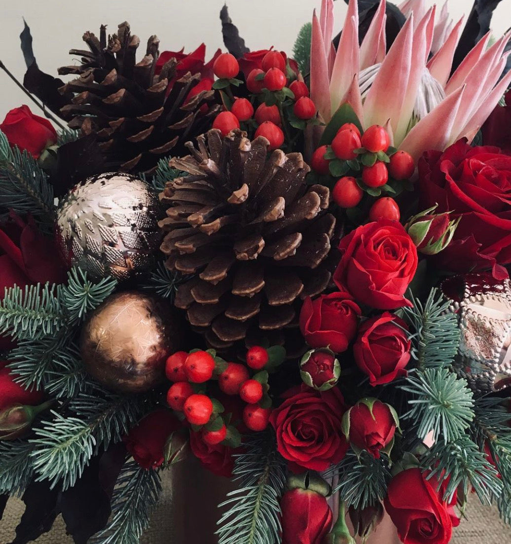 Florist Choice Christmas Arrangement