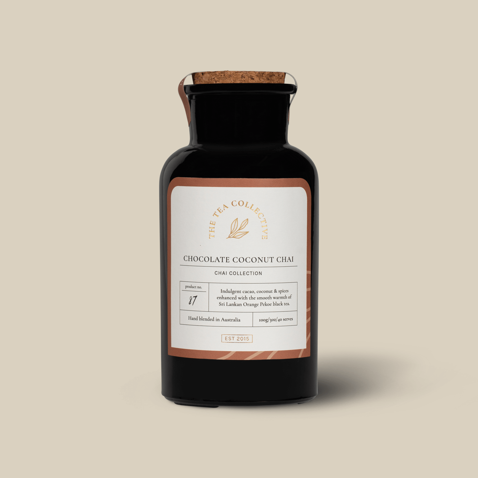 Chocolate Coconut Chai: Boutique Jar + Loose Leaf Tea - Wilde Ivy