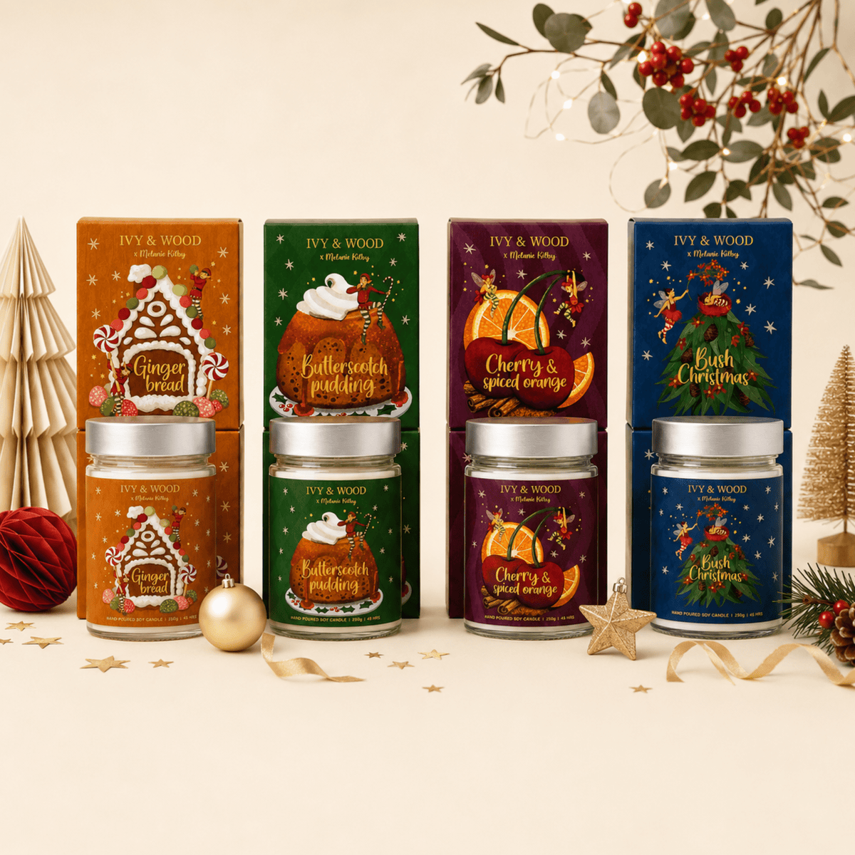 Christmas Candle Starter Pack (24 Candles + Testers) - Wilde Ivy