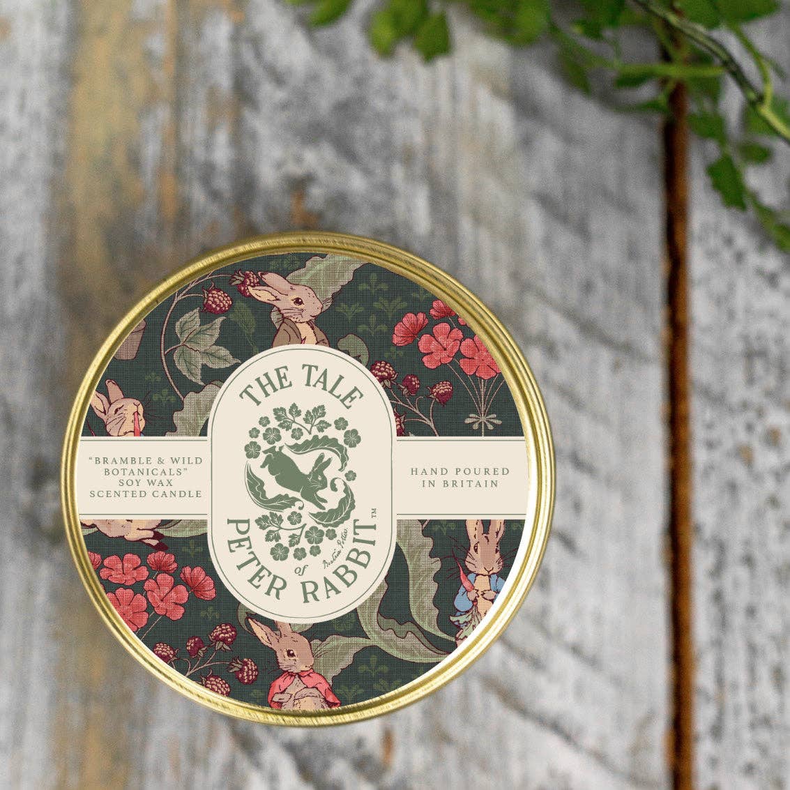 Peter Rabbit "Bramble & Wild Botanicals" Candle - Wilde Ivy