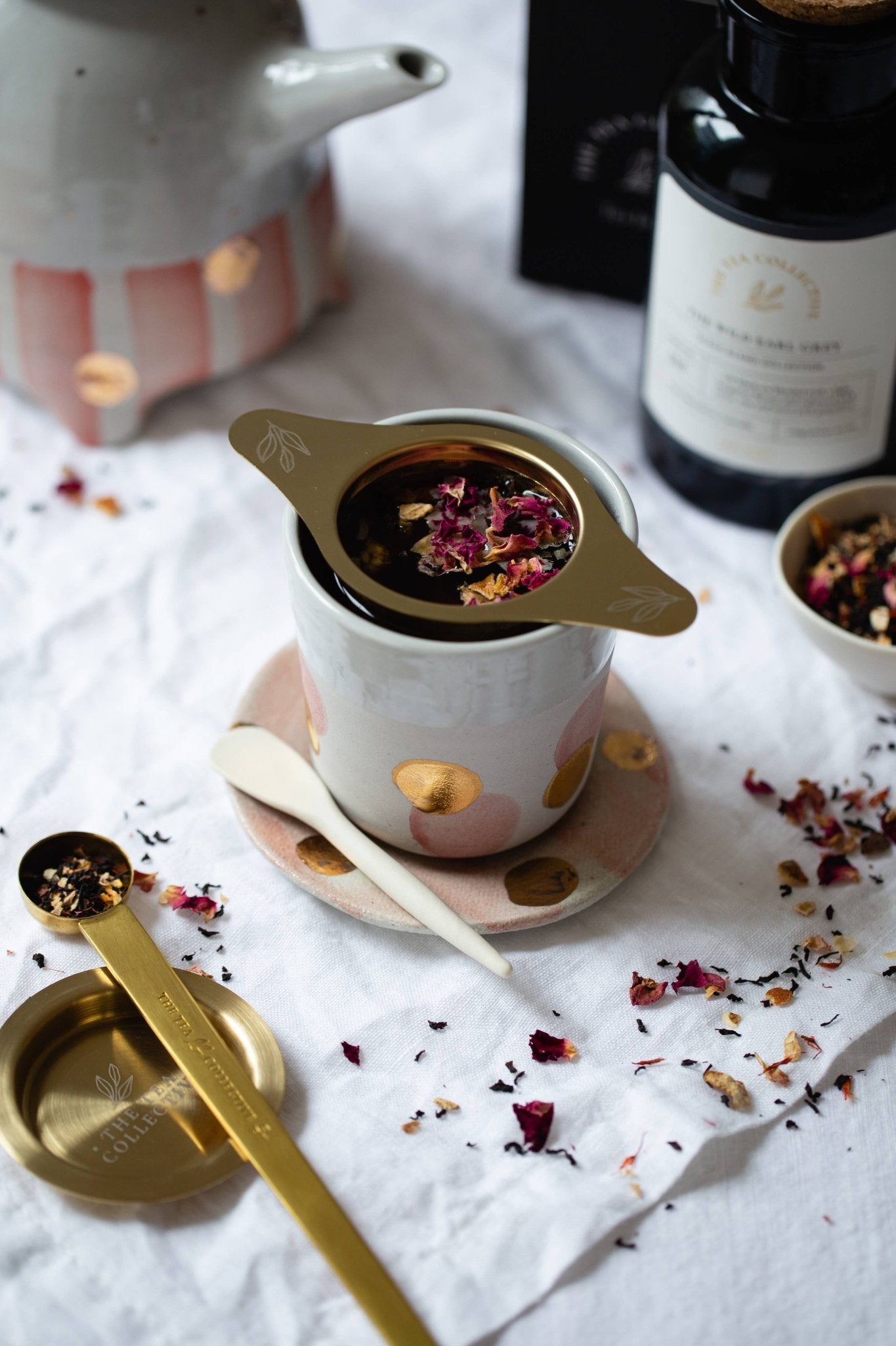 Stainless Infuser: Gold - Wilde Ivy