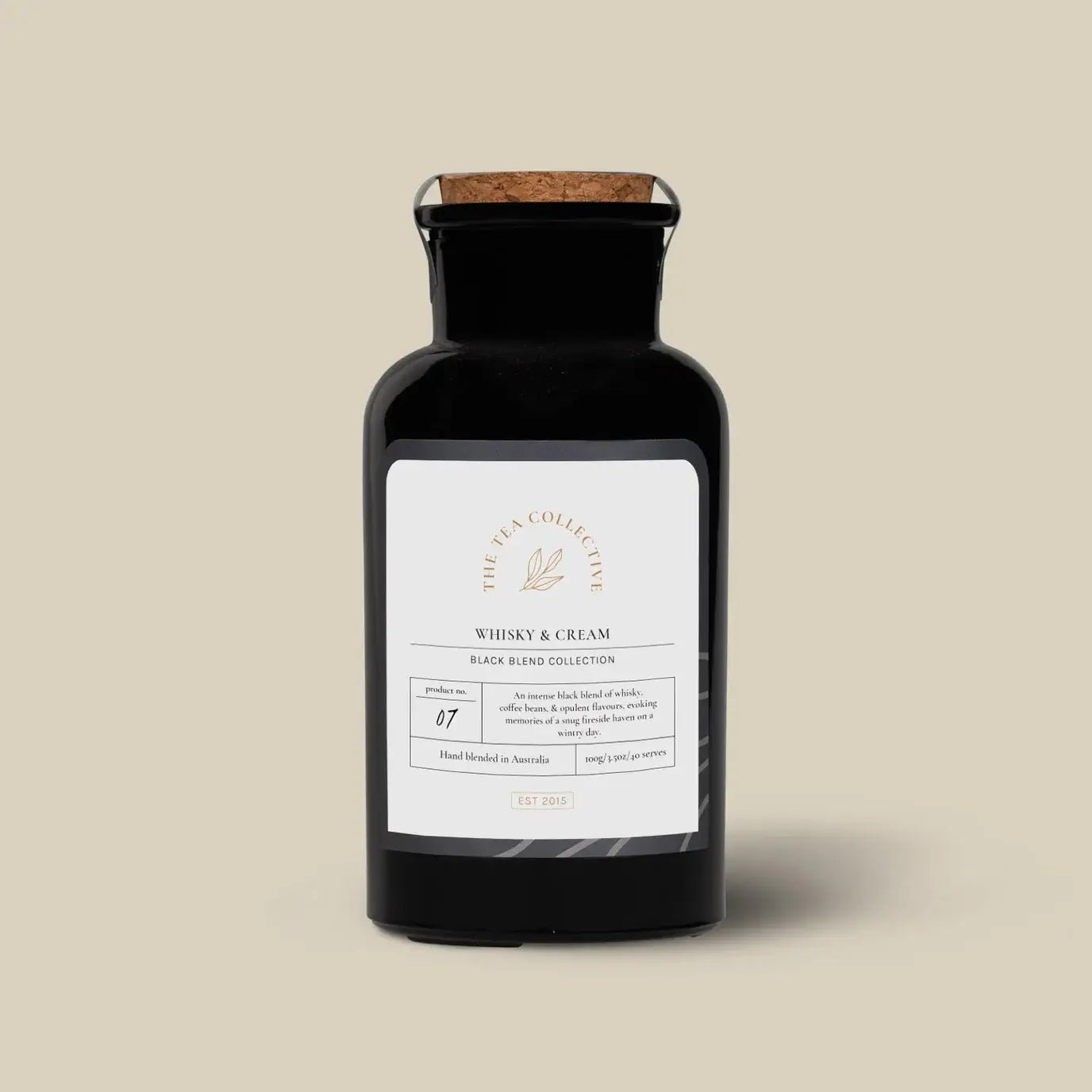 Whisky & Cream - Boutique Jar + 100g Loose Leaf: Boutique Jar + Loose Leaf Tea - Wilde Ivy