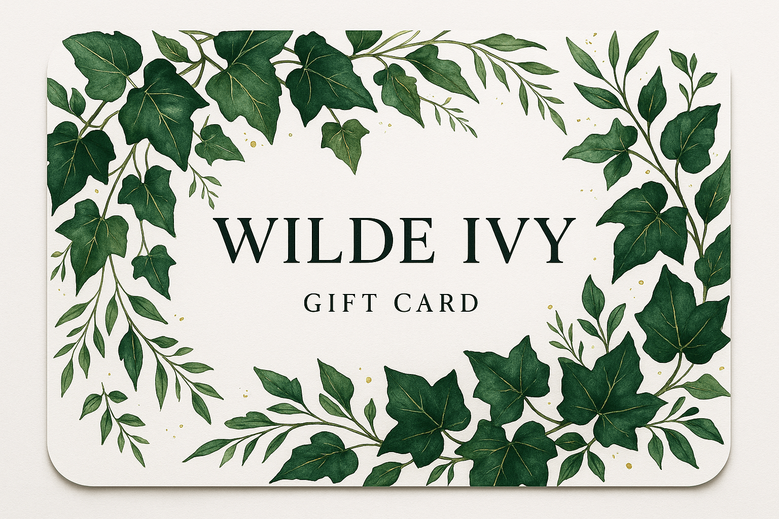 Wilde Ivy Gift Card - Wilde Ivy