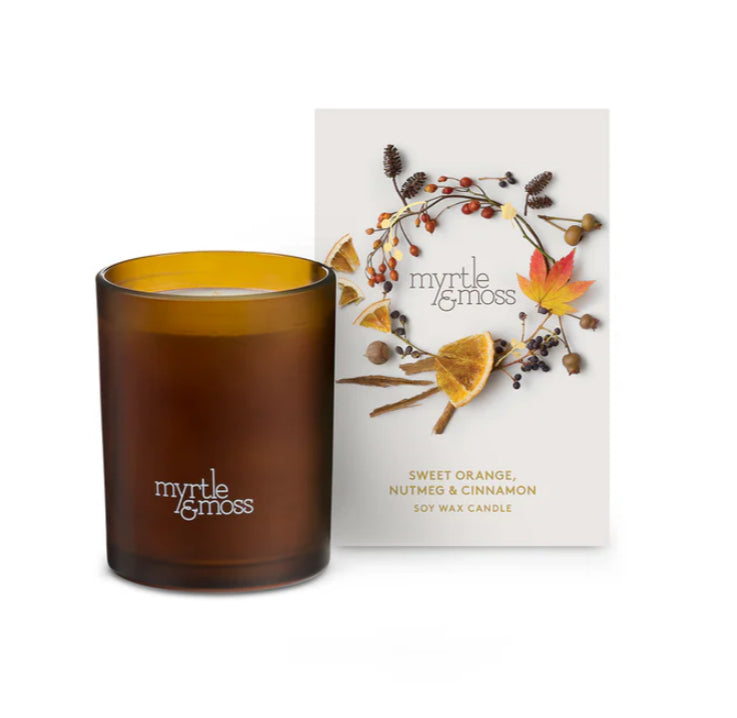 Myrtle & Moss Christmas Candle