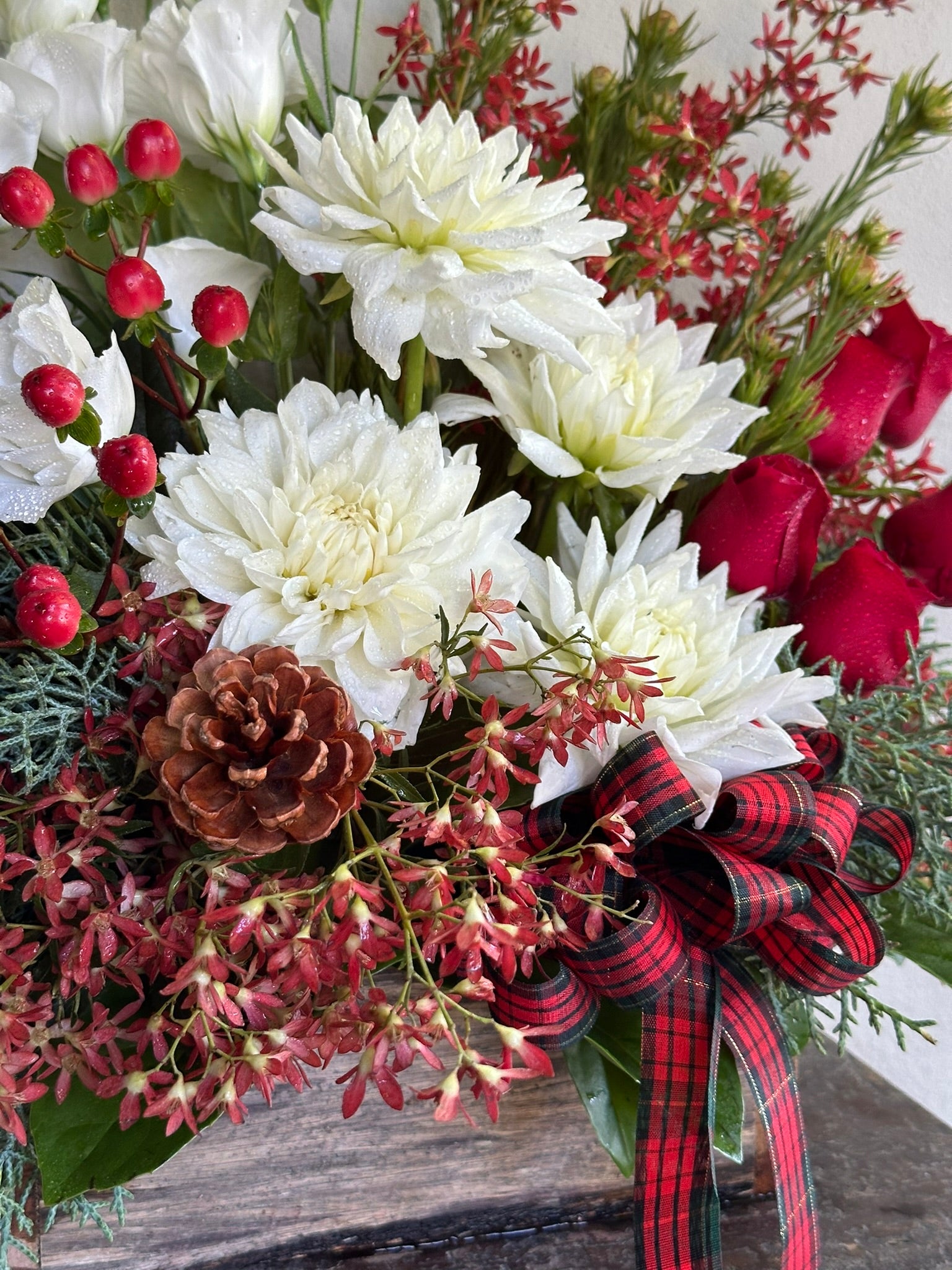 Florist Choice Christmas Arrangement