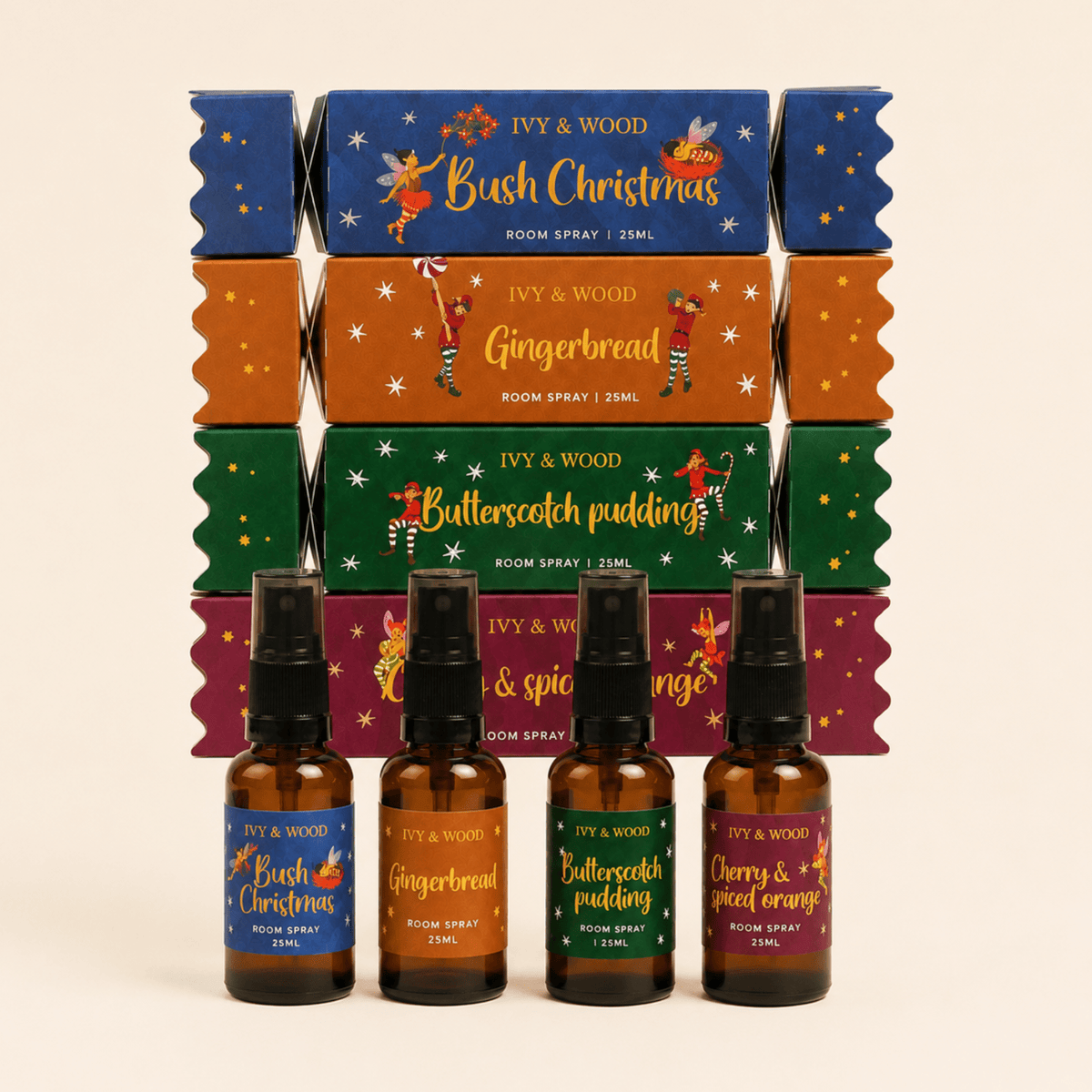 Christmas Room Spray BonBon Starter Pack (8 sets + Testers) - Wilde Ivy