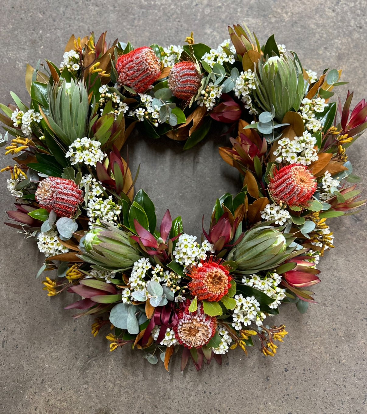 Heart Shaped Floral Tribute - Wilde Ivy