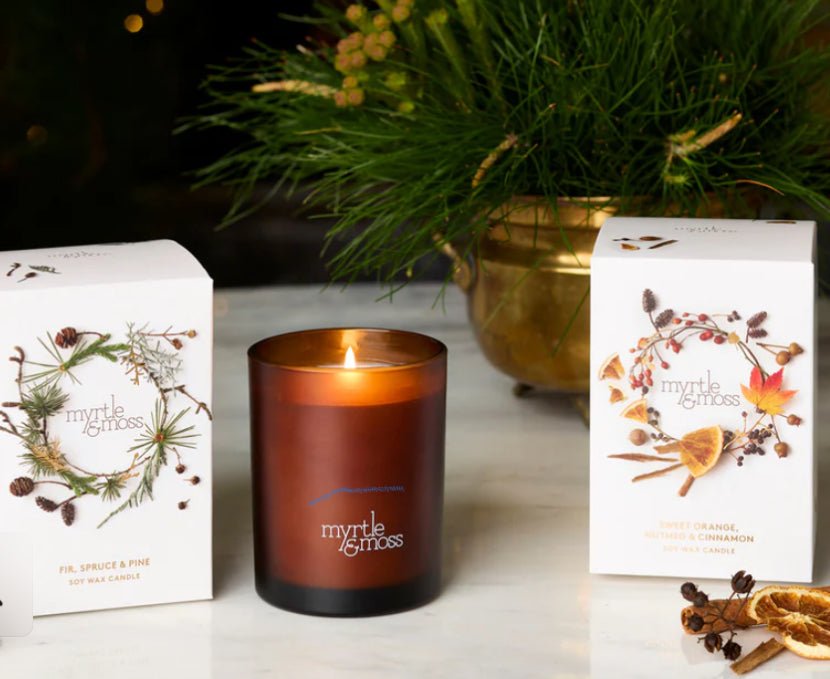 Myrtle & Moss Christmas Candle - Wilde Ivy